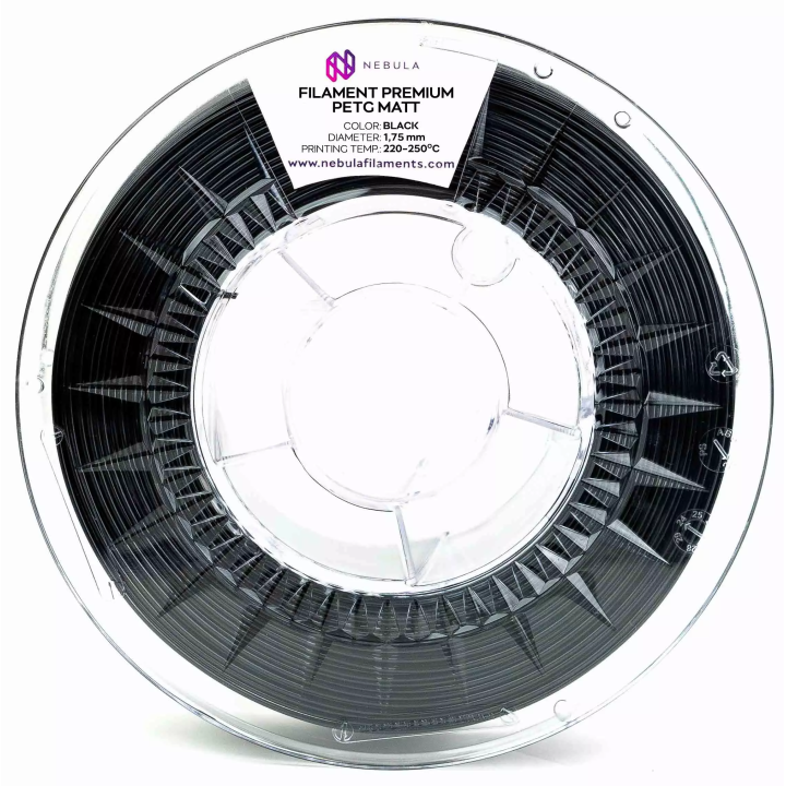 Filament Nebula PET-G MATT Black Matte 1.75mm 1kg