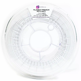 Filament Nebula PET-G MATT White Biały Matowy 1.75mm 1kg