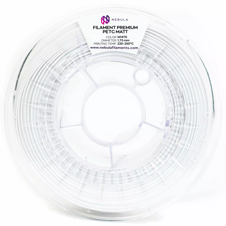 Filament Nebula PET-G MATT White Matte 1.75mm 1kg