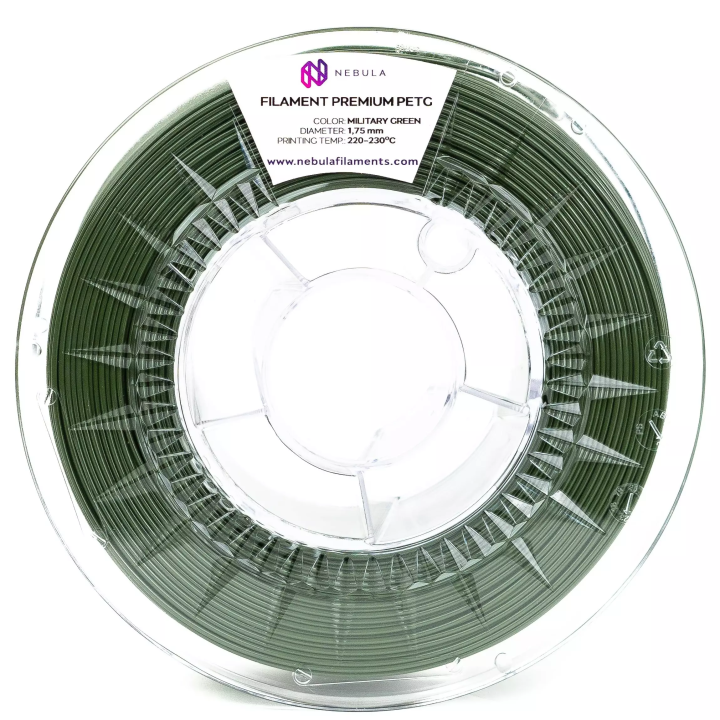 Filament Nebula PET-G Military Green Khaki 1.75mm 3kg