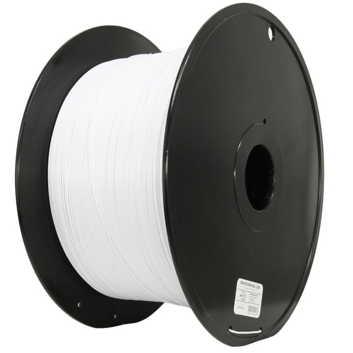 Filament Prof. Lab PLA+ White Biały 1,75mm 5kg Duża Szpula