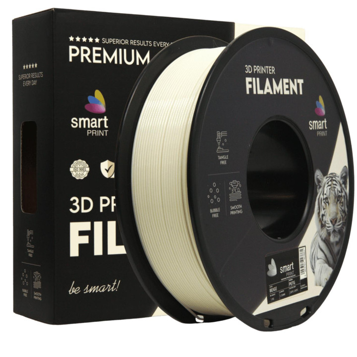 Filament Smart Print PETG Beige 1.75mm 1kg