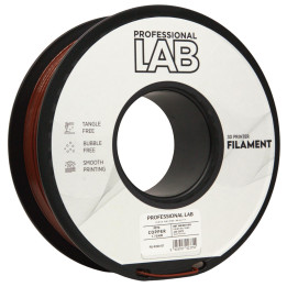 Filament Prof. Lab PETG Copper Miedź Miedziany 1,75mm 1kg