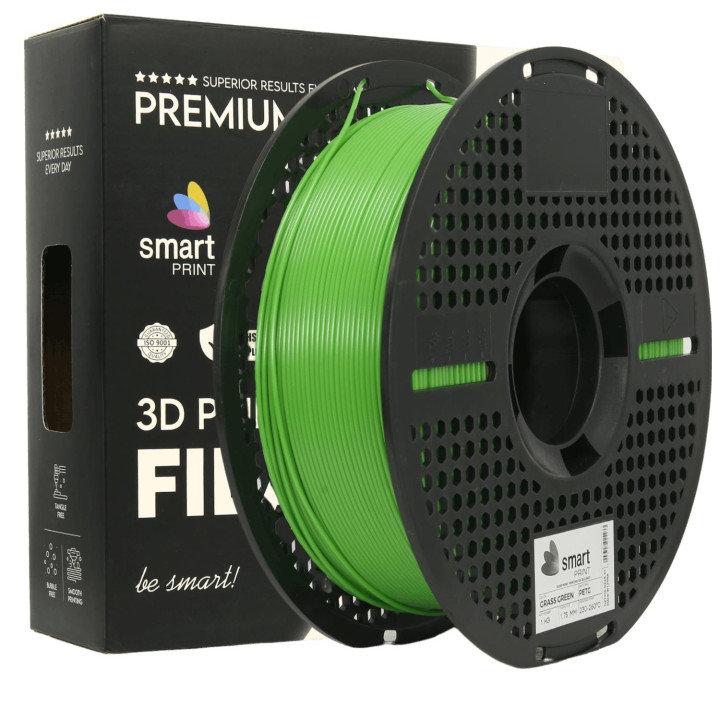 Filament Smart Print PETG Grass Green (Trawiasta Zieleń) 1.75mm 1 kg
