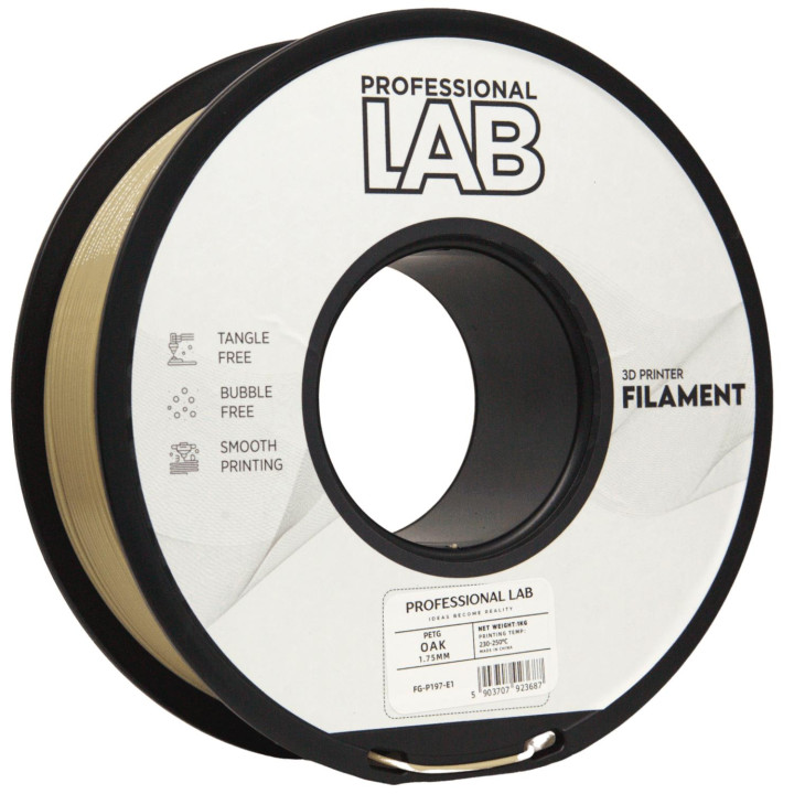 Filament Prof. Lab PETG Oak Dąb Jasny Brąz 1.75mm 1kg