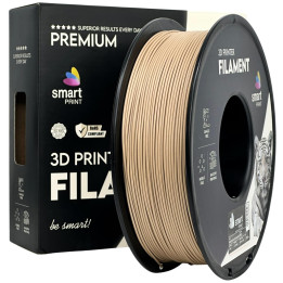 Filament Smart Print PLA 1.75mm 1kg drewno orzech Wood Black Walnut