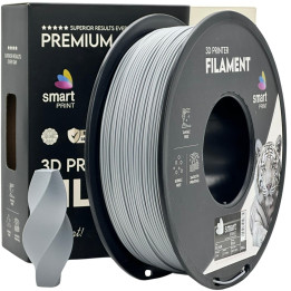 Filament Smart Print PLA+ Silver Srebrny 1.75mm 1kg
