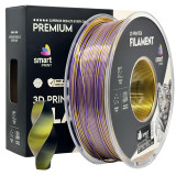 Filament Smart Print Silk PLA Tri Color Czarno-Złoto-Fioletowy 1.75mm 1kg