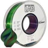 Filament Prof. Lab Silk PLA Tri Color Czerwono-Niebiesko-Zielony 1.75mm 1kg