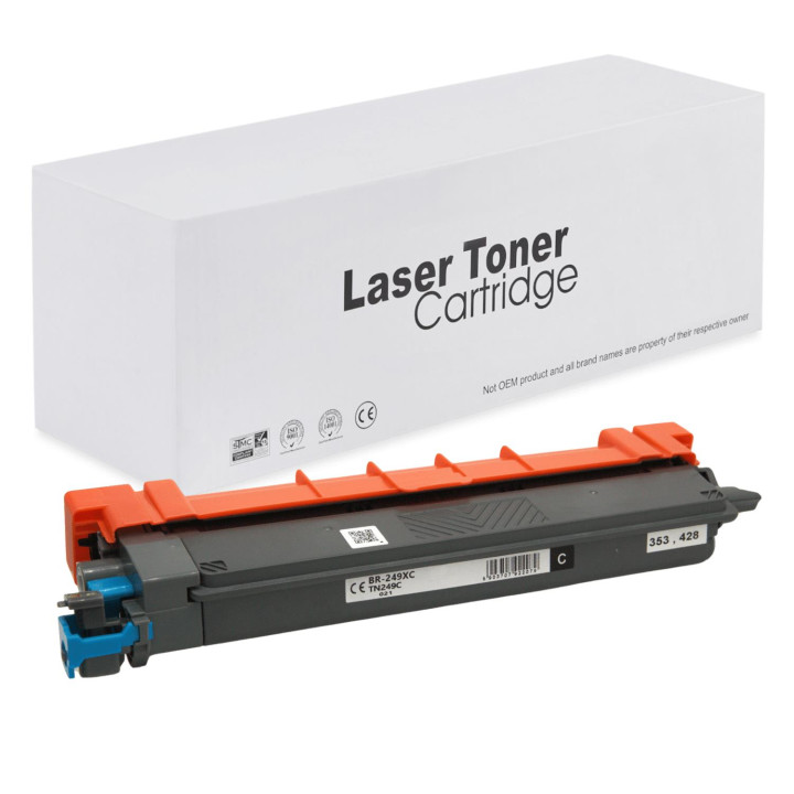 Toner TN249C TN249 do Brother HL-L8230 MFC-L8340 niebieski Cyan 4k XL