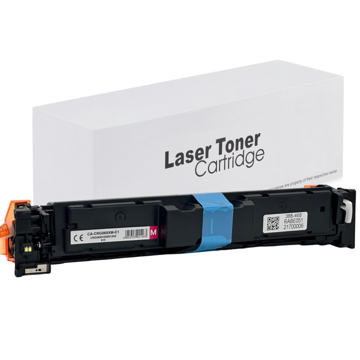 Toner for Canon CRG-069H 069H MF752Cdw MF754Cdw LBP673Cdw Magenta 5.5k