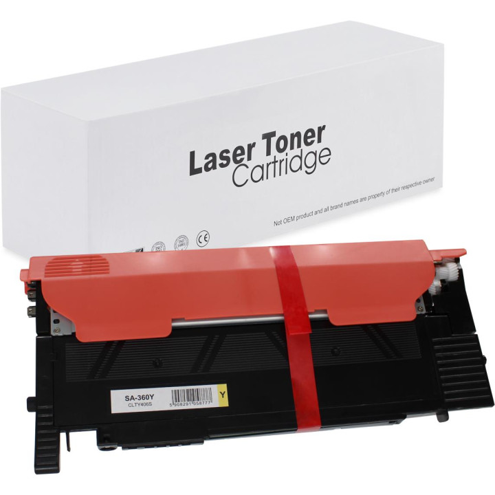 Toner SA-360Y do Samsung CLT-Y406S CLP-360 CLX-3305 Żółty Yellow 1k