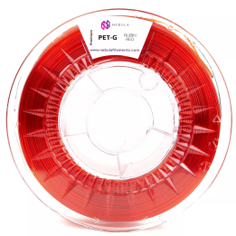 Filament PET-G Nebula Rubin Red Rubinowy Czerwony 1.75 mm 1 kg Druk 3D