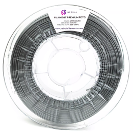 Filament PET-G Nebula Satin Silver Srebrny Satyna 1.75 mm 0.5 kg Druk 3D