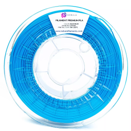 Filament PLA Nebula Aqua Blue Turkusowy Jasny Błękit 1.75 mm 0.5 kg 3D
