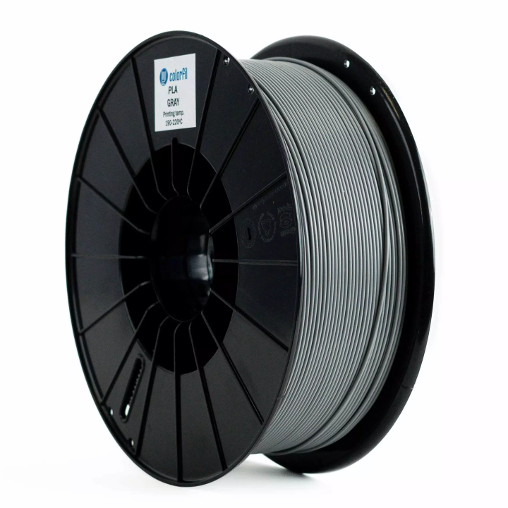Filament PLA Colorfil Gray Popielaty Printing 1.75 mm 3 kg