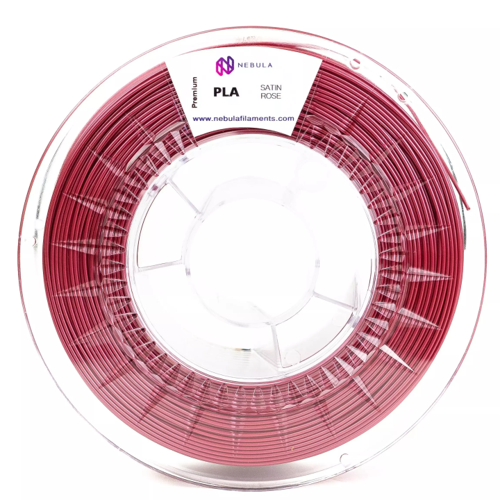 Filament PLA Nebula Satin Rose Różowy Satyna Połysk 1.75 mm 0.5 kg