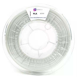 Filament PLA Nebula Silver Połysk Metaliczny 1.75 mm 5 kg